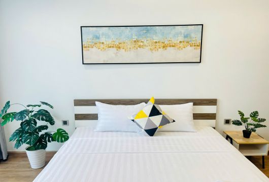 ハノイ賃貸アパート：Vinhomes Metropolisの1ベッドルーム（55㎡）賃貸