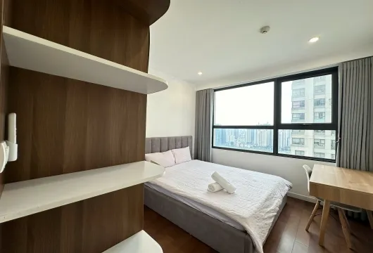 ハノイ賃貸アパート：快適な2ベッドルーム&設備完備のVinhomes D'Capitale