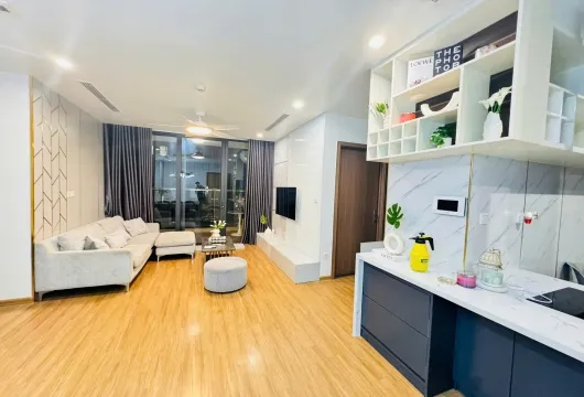 ハノイ賃貸アパート：外国人向けVinhomes Skylake高層階3BR・2BA・湖ビュー